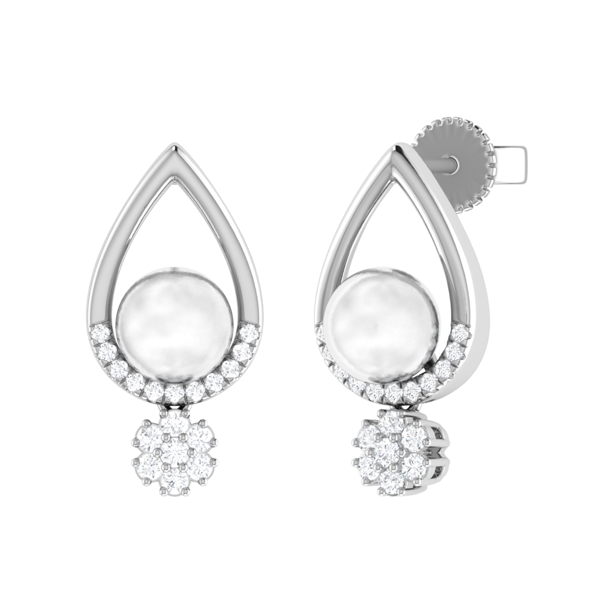 Elara Pearl Earring