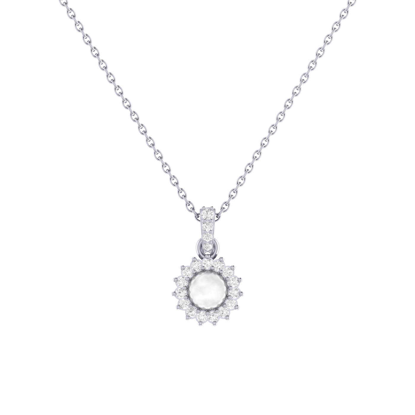 Elara Pearl Pendant Chain