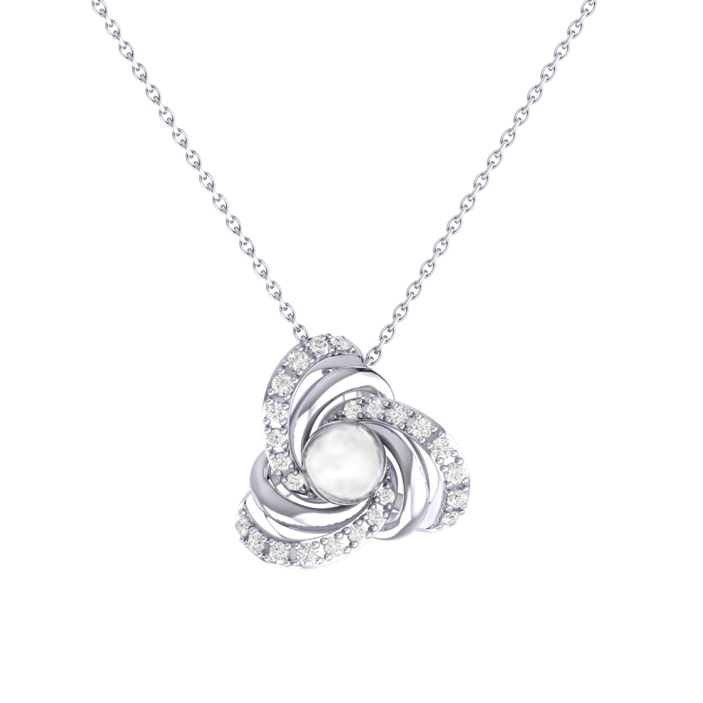 Elara Pearl Pendant Chain