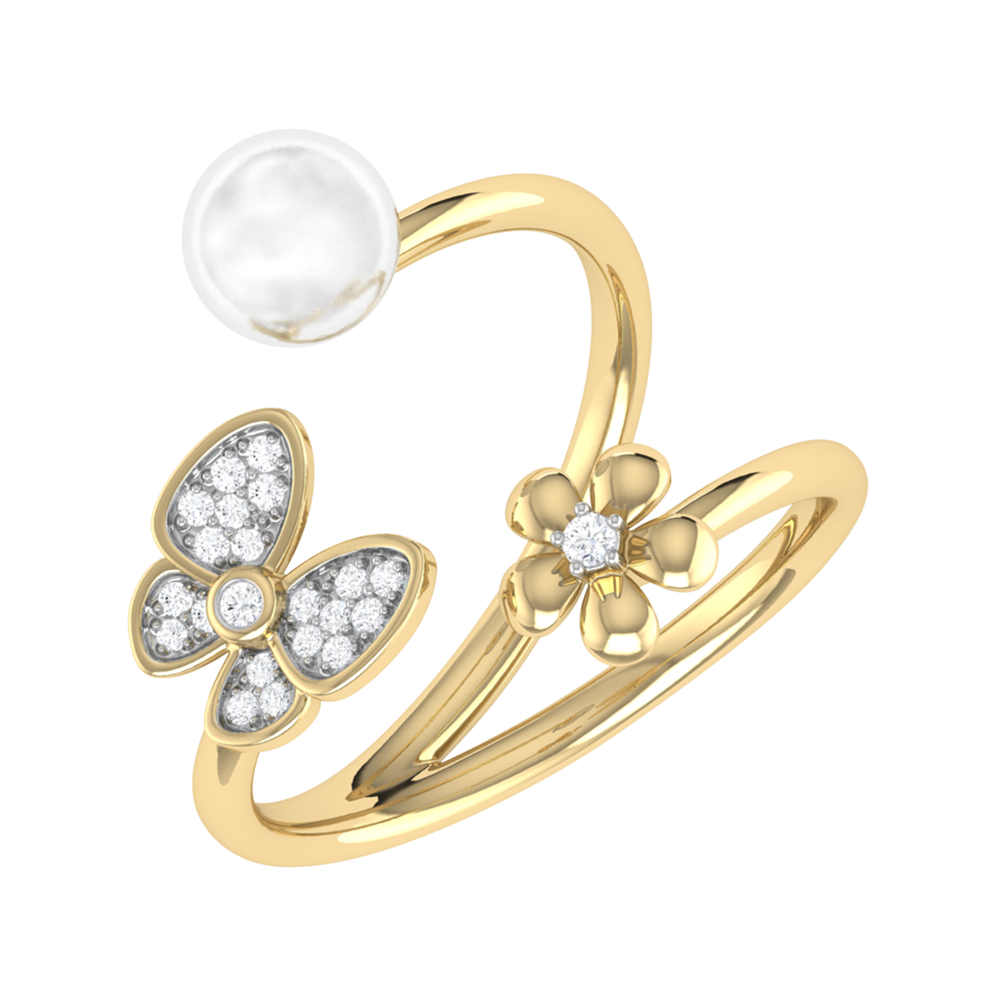 Elara Pearl Ring